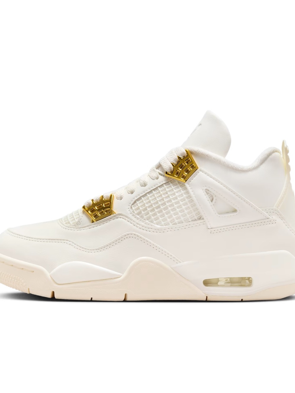 Jordan Women's Air Jordan 4
White & Gold size 9.5